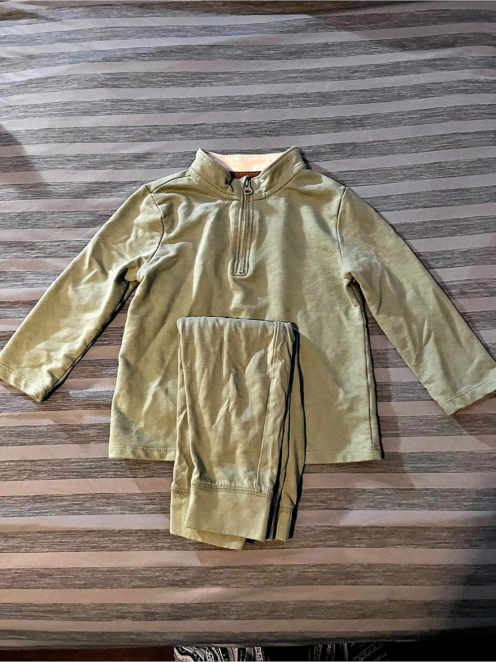 4T Olive Green Matching Set